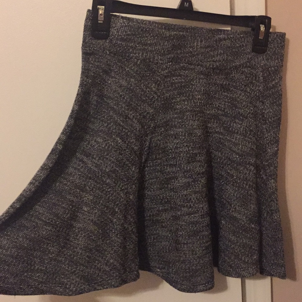 Knit skater skirt